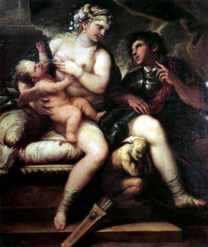 Venus Cupid and Mars